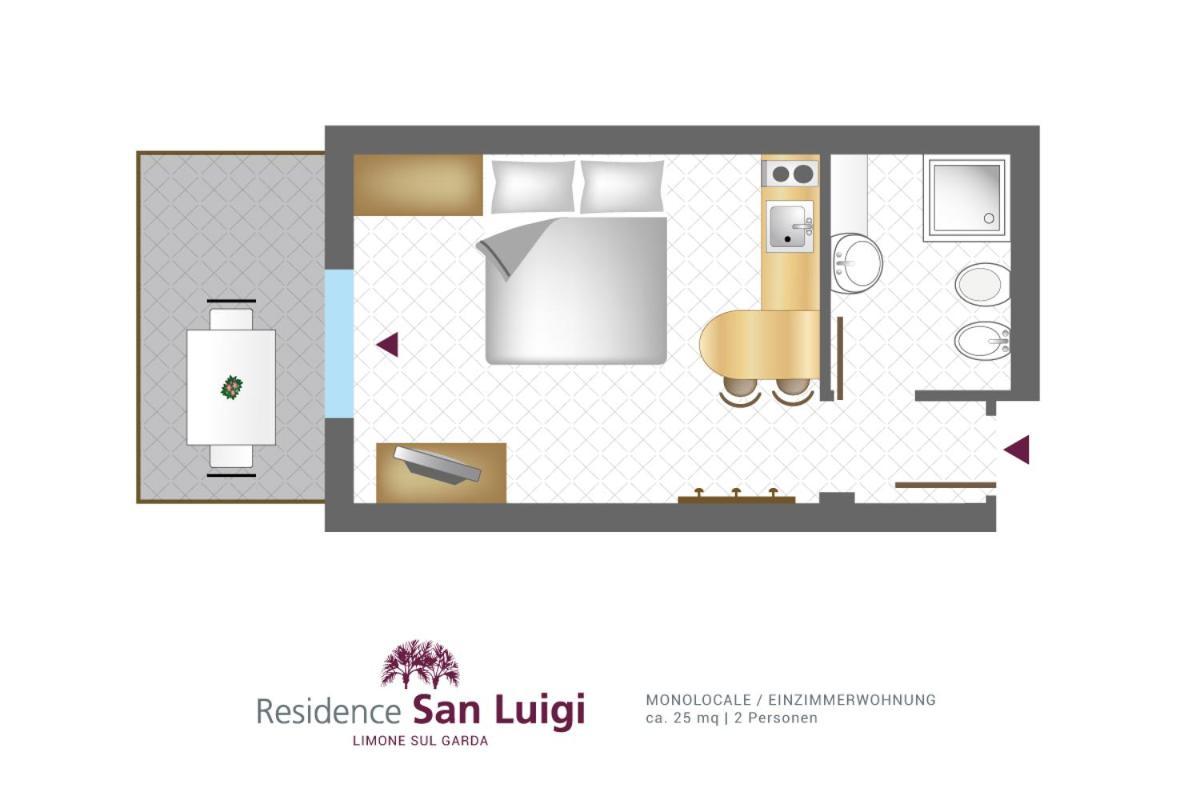 Residence San Luigi Limone sul Garda Eksteriør bilde